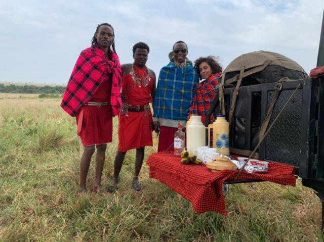 Maasai Homestay Camping Sekenani ภายนอก รูปภาพ